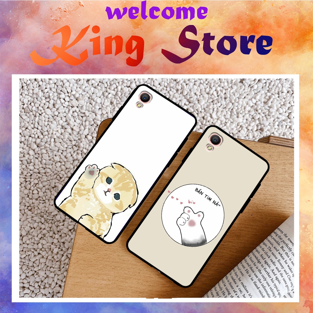 [FreeShip ExTra] Ốp lưng Oppo A31/Oppo A33/Oppo A35/Oppo A37 in hình mèo con đáng yêu