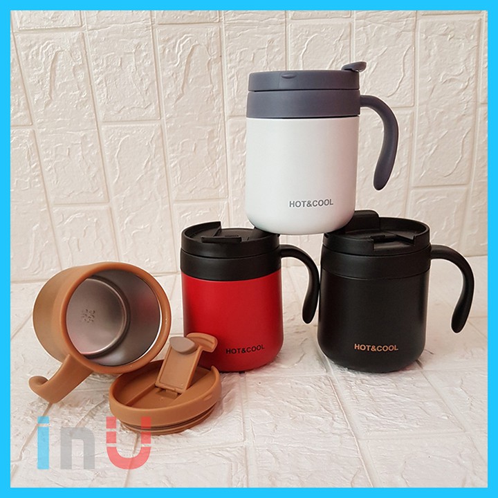HCM - Ly giữ nhiệt uống trà và cà phê inox 304 chống gỉ sét 350ml