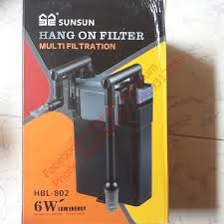 Lọc treo Sun Sun HBL – 802 cho bể thủy sinh, bể cá cảnh