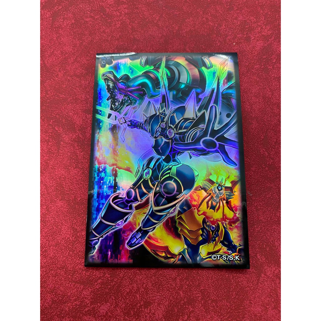 Bọc bài lẻ chính hãng Yugioh Size  - Borreload Dragon Decode Talker Salamangreat Heatleo - Sleeve 6,3cmx9cm