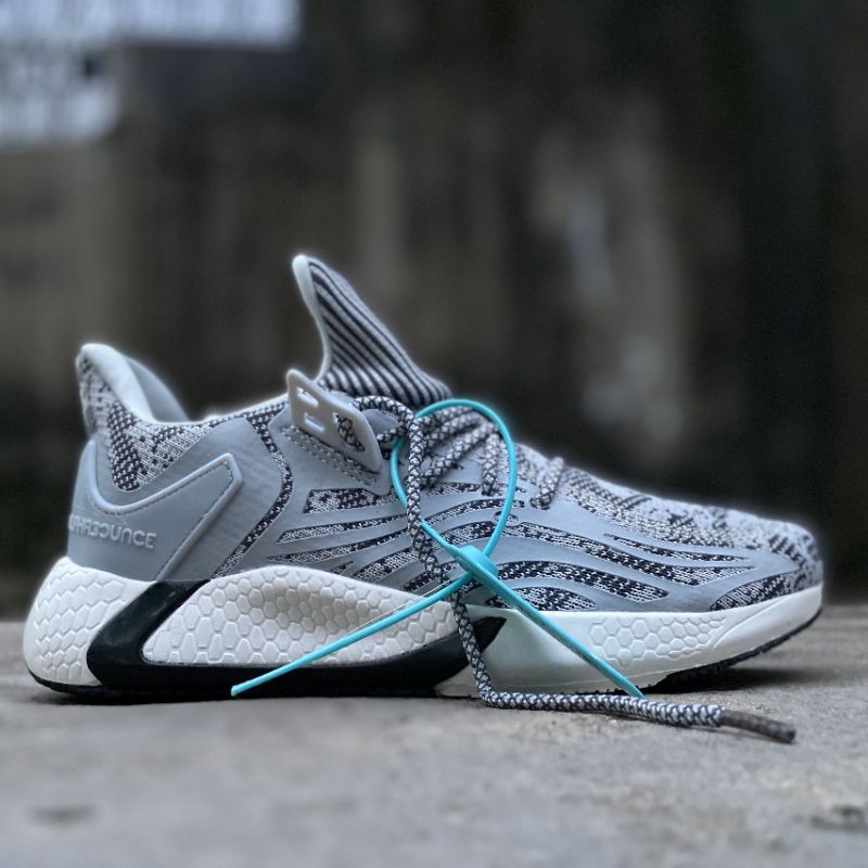 [fullbox[ Giầy thể thao alphabounce xám nam 2020