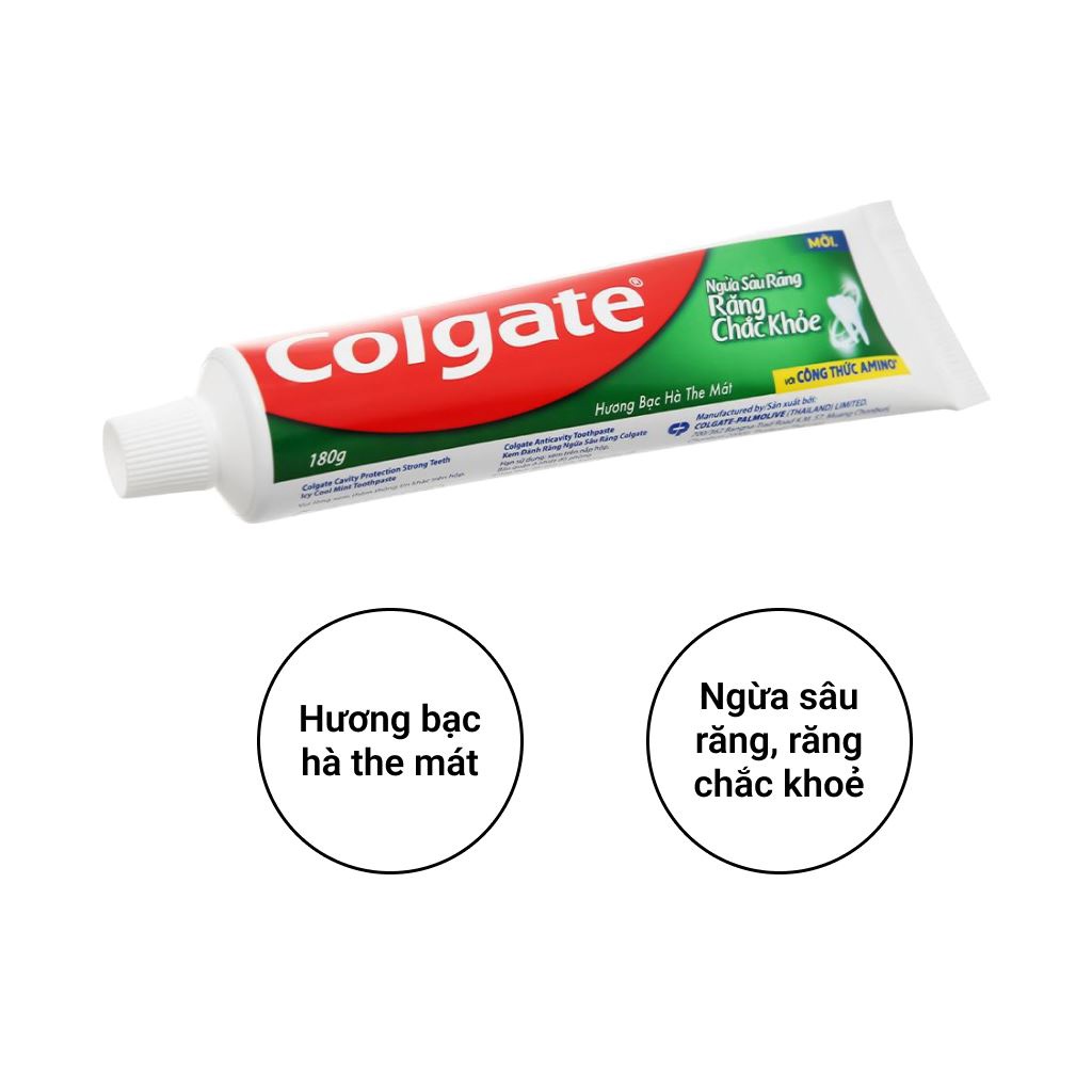 Kem đánh răng Colgate ngừa sâu răng 180g/225g