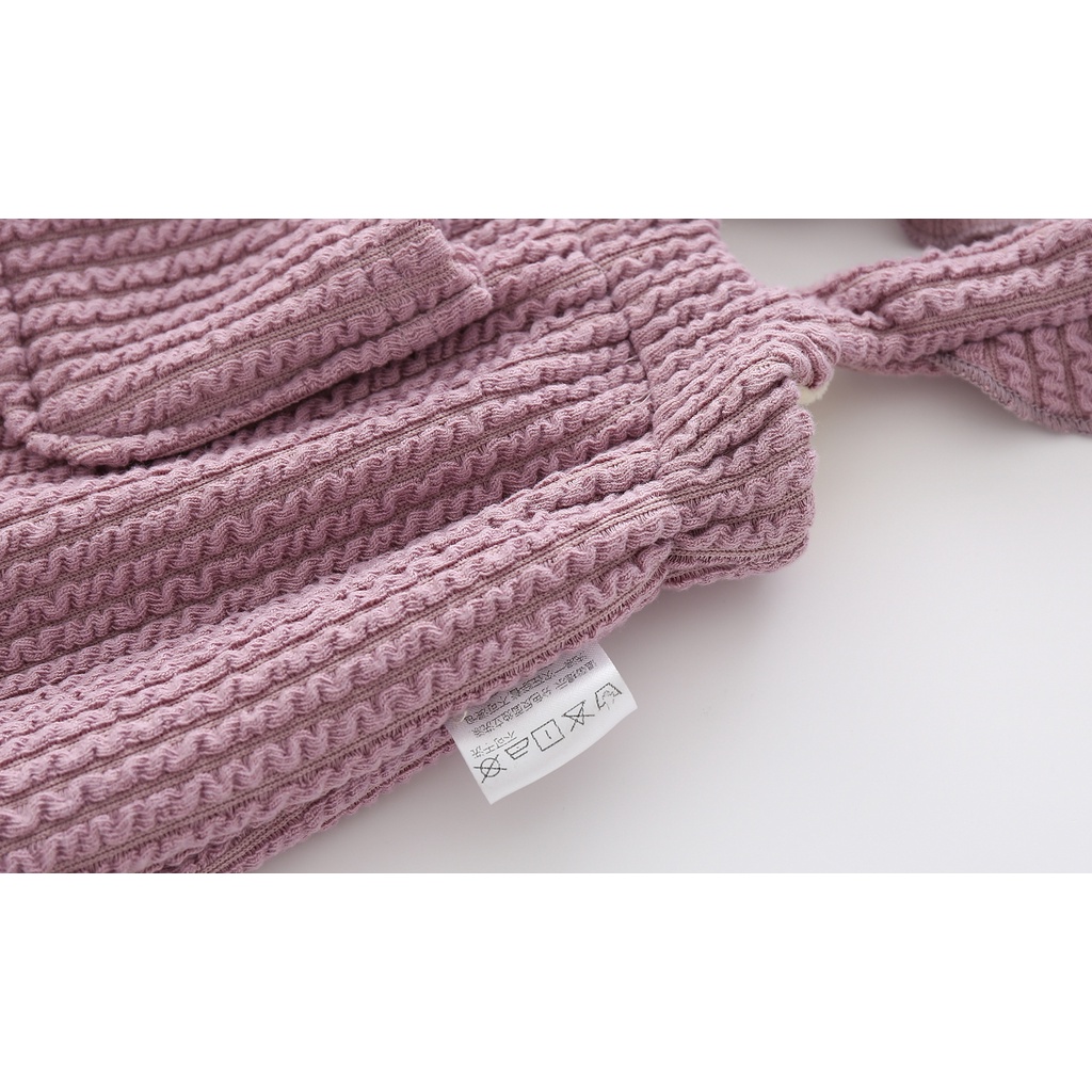 Bộ áo liền quần hai dây dễ thương cho bé gái