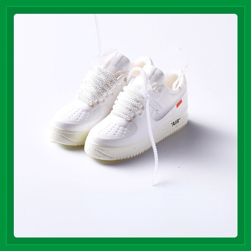 Không quân không. 1 Móc Khóa Hình Giày Thể Thao 3D Mini AF1