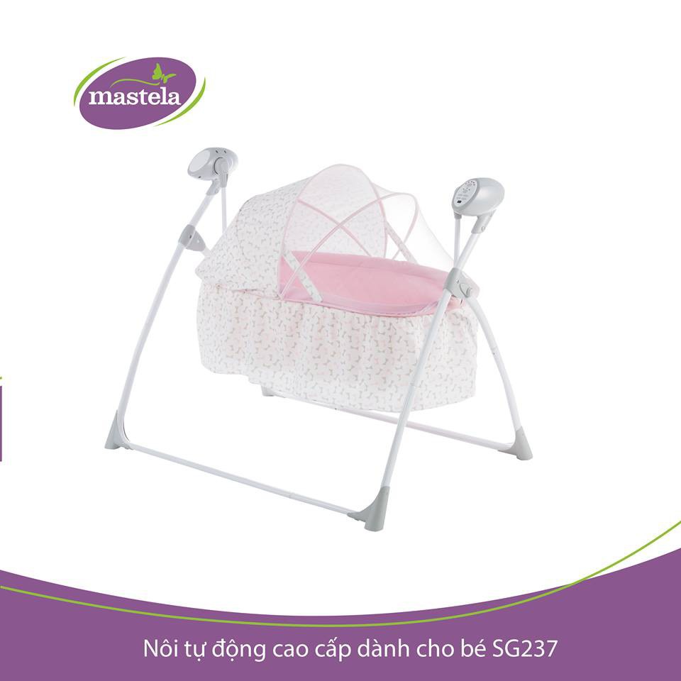 &lt;RẺ VÔ ĐỊCH&gt; Nôi tự động cao cấp Mastela SG237 chính hãng có bảo hành