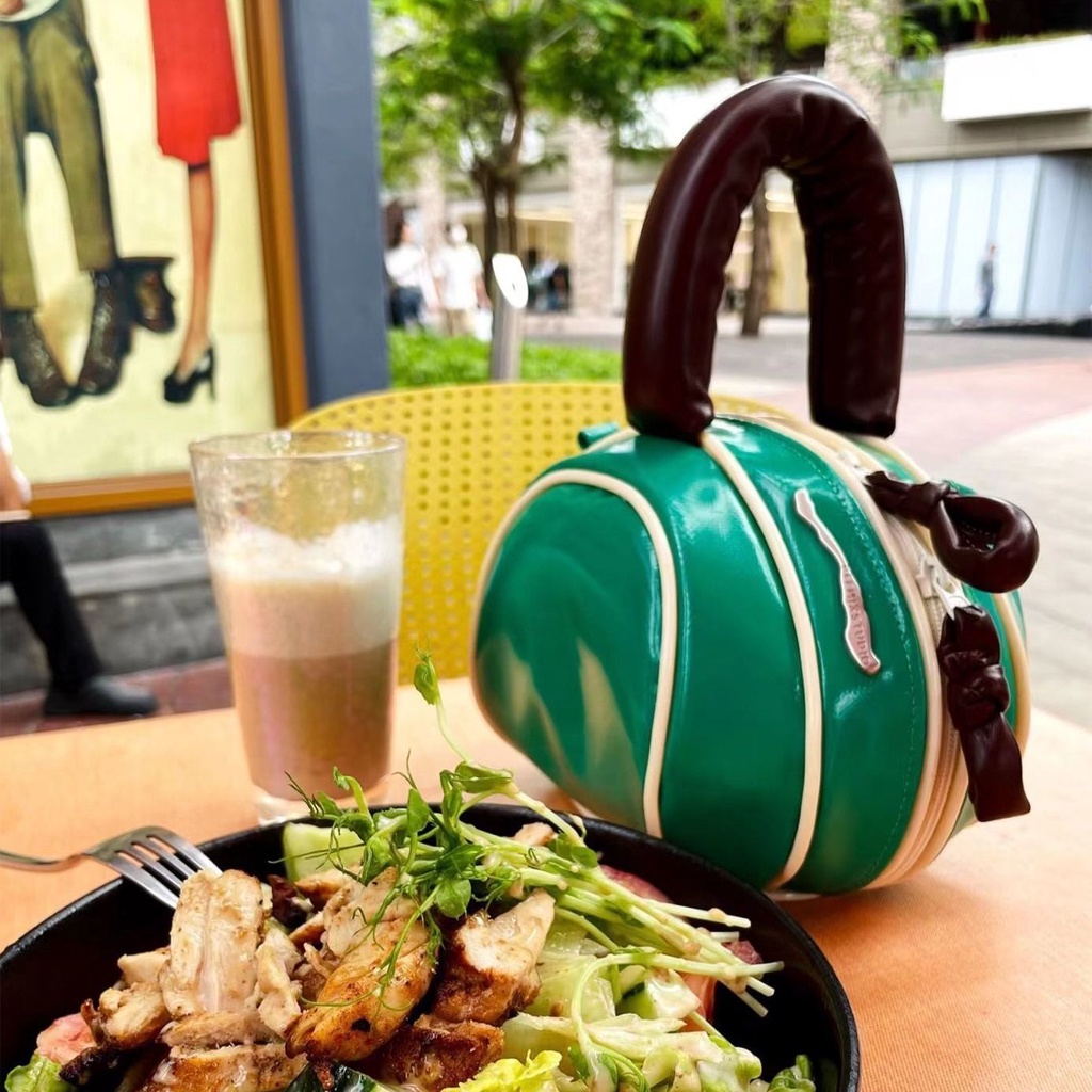 Túi Xách Đeo Vai / Kẹp Nách Hình Quả Bí Ngô Nhỏ Nhắn Xinh Xắn