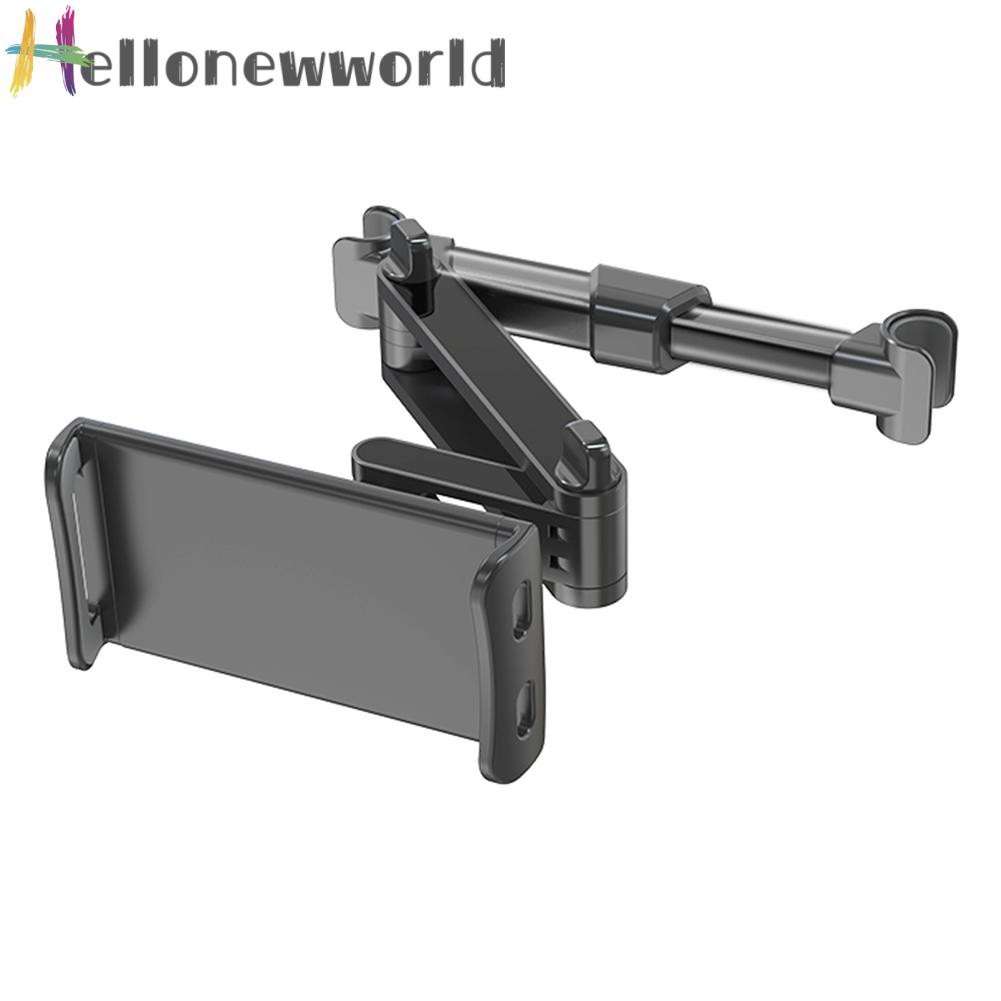 Hellonewworld Stretch Car Headrest Phone Holder 360 Rotation Tablet Back Seat Bracket