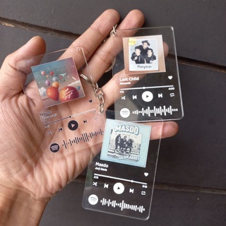 Móc Khóa Acrylic Spotify | Móc Khóa Tùy Chỉnh |Acrylic Ganci