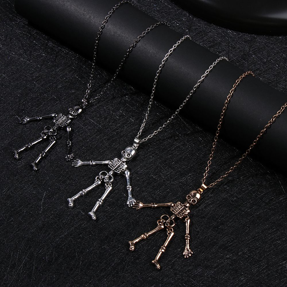 Vòng cổ mặt hình đầu dơi và quả bí ngô phong cách halloween