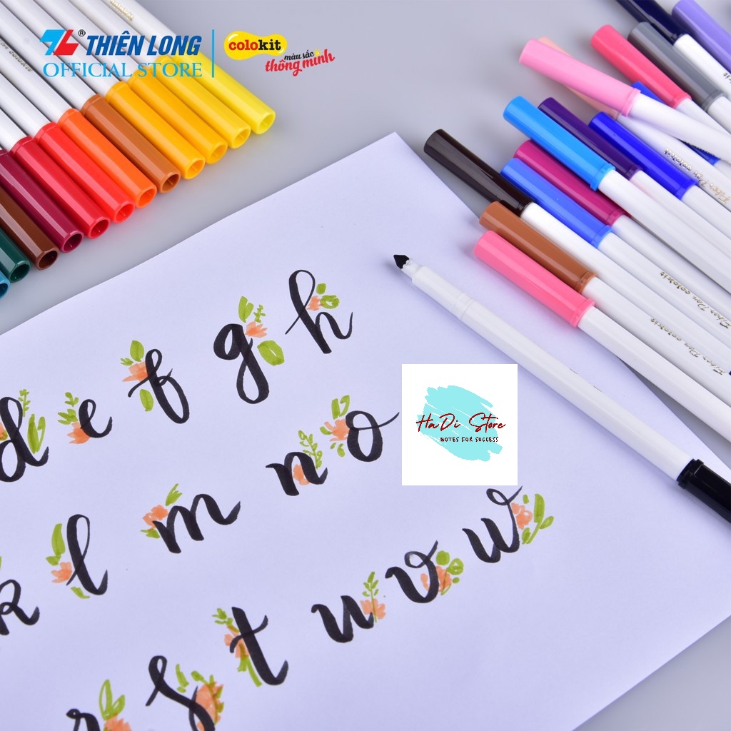 [HADI] Bộ 20 màu bút lông FIBER PEN COLOKIT (Mã SP:CLK-B-Fiber20)