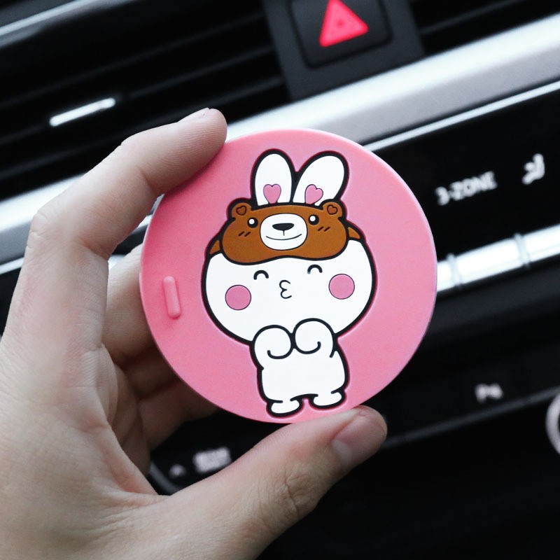 Miếng lót đựng ly nước uống gắn xe ô tô đa năng tiện lợi thời trang