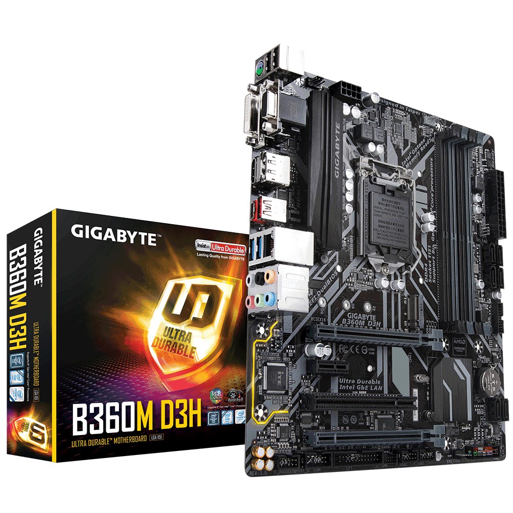 Bo mạch chủ - Mainboard Gigabyte B360M D3H