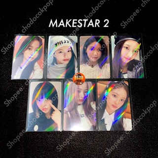 [CÓ SẴN] Card NMIXX AD MARE (MakeStar 1/2) Thẻ