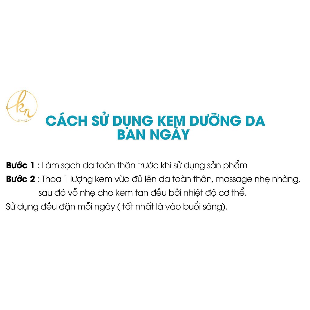 Kem Dưỡng Da Body Ban Ngày Whitening Body Cream 200gram