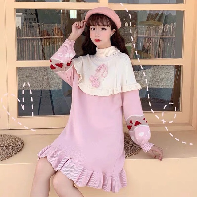Váy len lolita hàng siêu cực phẩm 😍😍😍