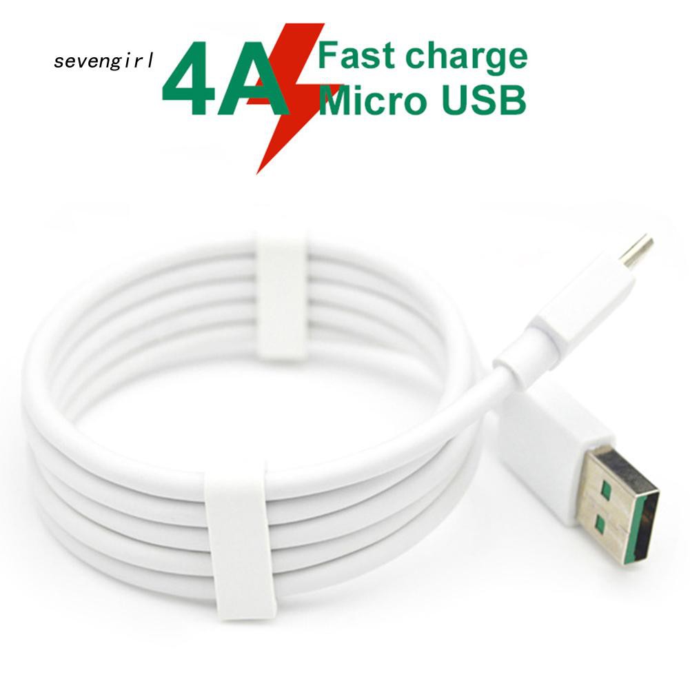 Cáp sạc nhanh VOOC 1m 4A cổng Micro USB cho OPPO Android