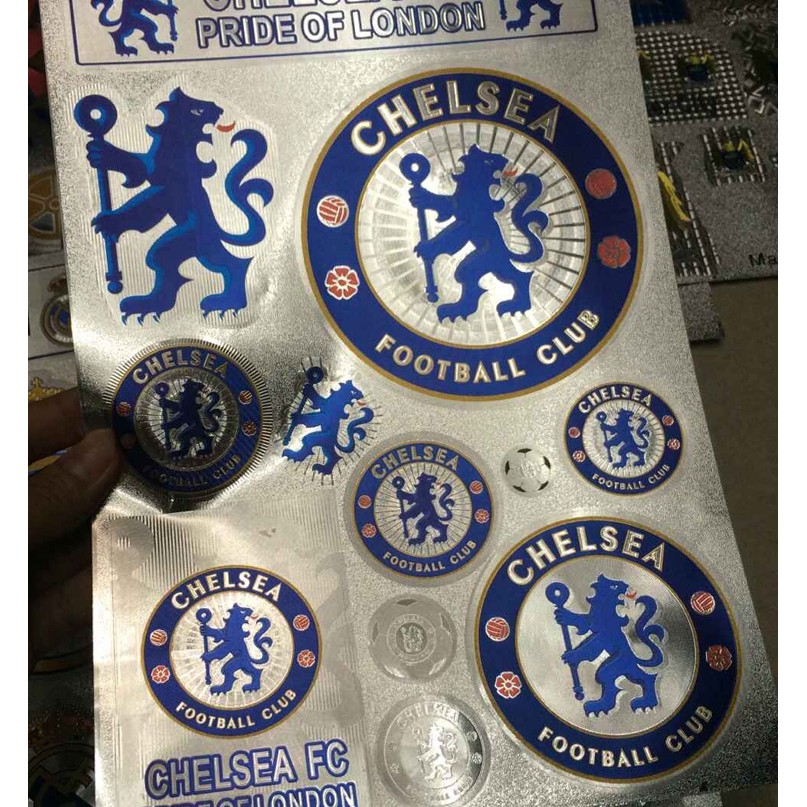 Decal dán các CLB bóng đá MU,PSG,Juventus,Chelsea,Arsenal, Liverpool, Barcelona, Real Barca,AC Milan