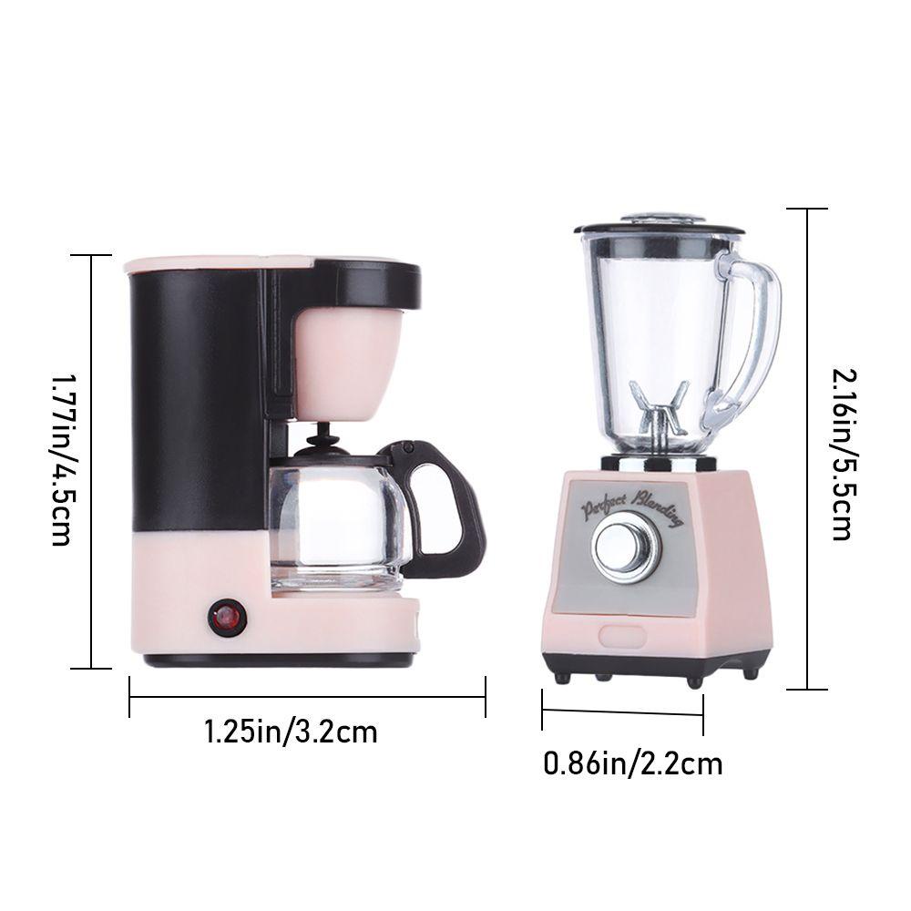 Máy Pha Cà Phê Mini Tỉ Lệ 1 / 12 Cho Nhà Búp Bê