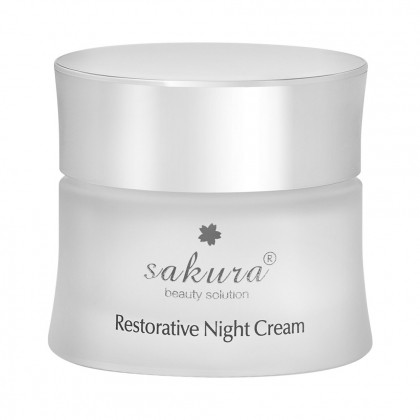 Bộ ba sản phẩm dưỡng da, chống lão hoá Sakura Restorative