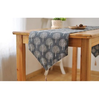 KHĂN RUNNER MARY DECOR - CÂY XÁM KR-A06