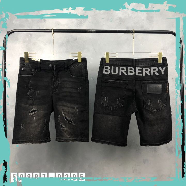 Quần bò ngố nam BBR viền chữ  ,quần short jean chất co giãn nhẹ có đủ sz 40-75kg mặc phong cách cá tính hot trend 50887