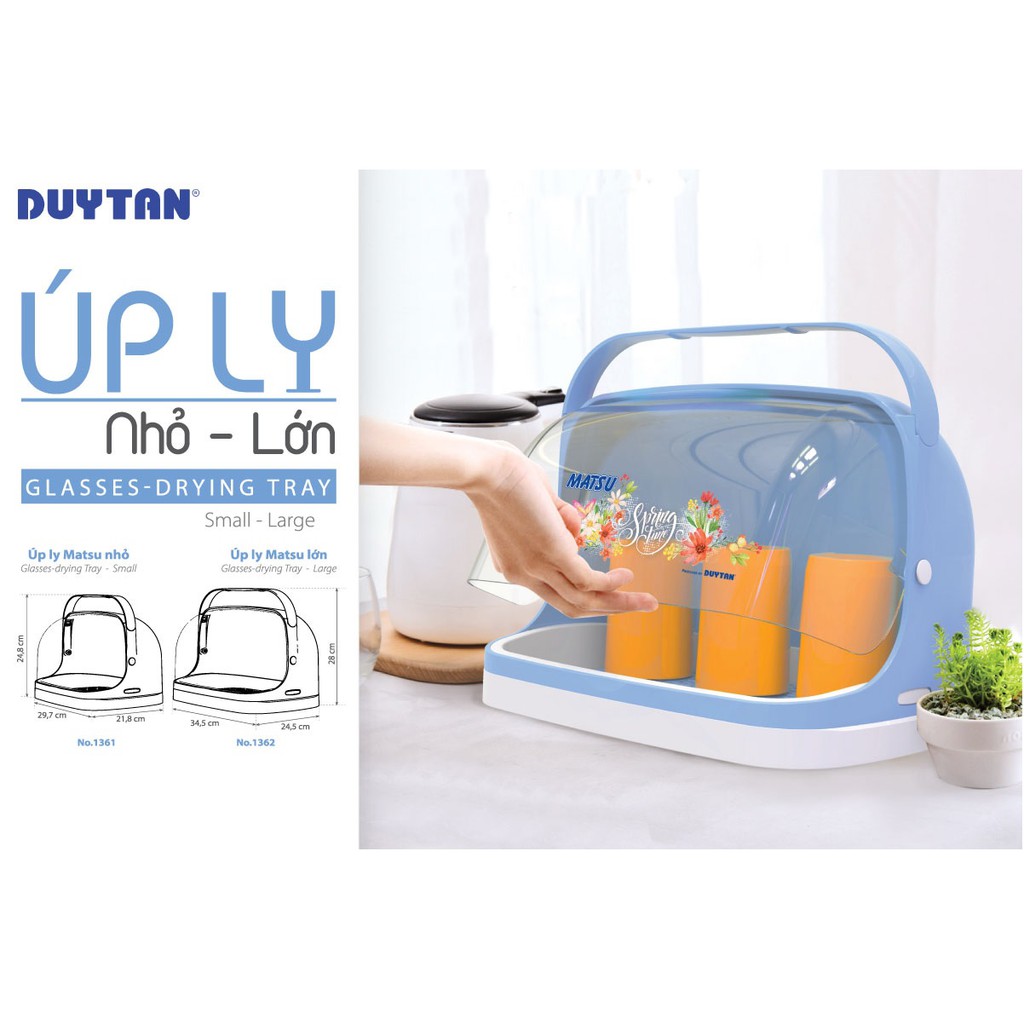 Khay Úp ly Matsu Nhựa Duy Tân mẫu mới