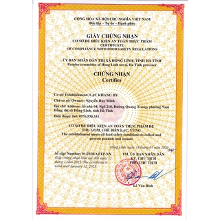 LẠC RANG HÚNG LÌU KHANG HY 200G