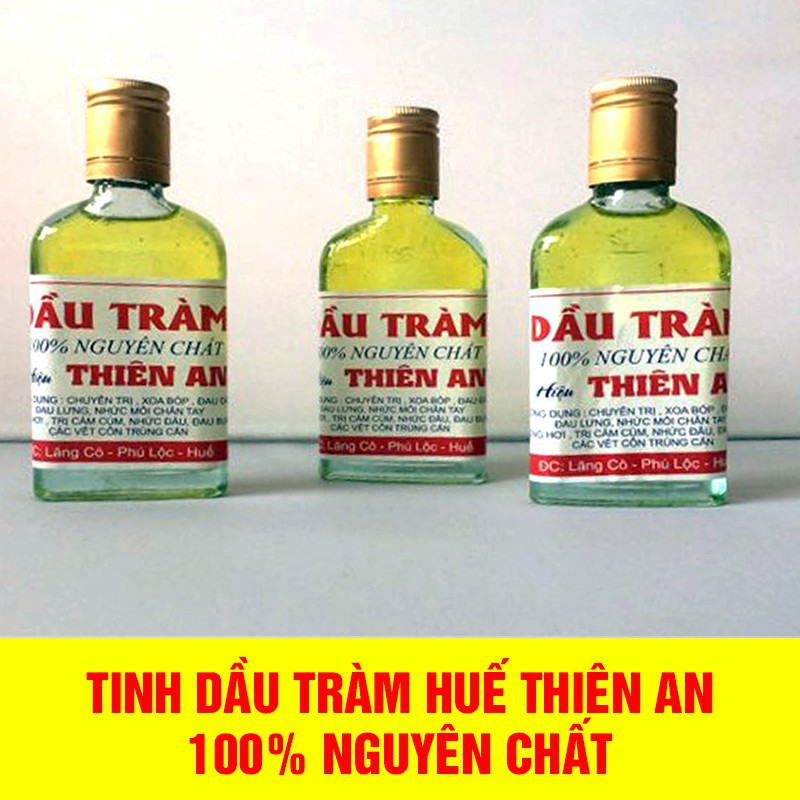 [Mỹ Phẩm Xách Tay]  Tinh Dầu Tràm Huế Nguyên Chất 100ml  - Phụ Nữ Làm Đẹp