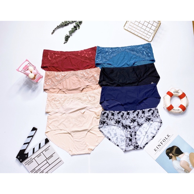 Combo 5 quần lót quần chip su đúc cho nữ hàng xuất xịn