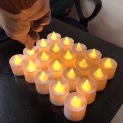 Đèn Trang Trí Hình Cây Nến Đa Sắc Loại Mini Dùng Cho Quán Cafe, Tiệc Sinh Nhật, Sự Kiện - Tommy Toy