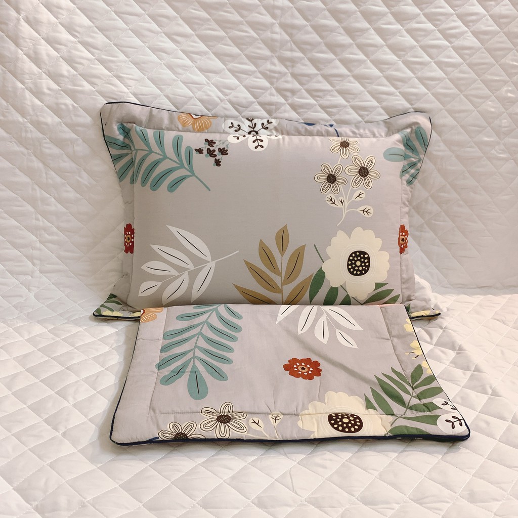 Vỏ gối nằm Hàn Quốc [FREESHIP] Áo gối nằm COTTON kích cỡ 40 cm x 60 cm siêu mềm mịn an toàn cho làn da của bạn | BigBuy360 - bigbuy360.vn