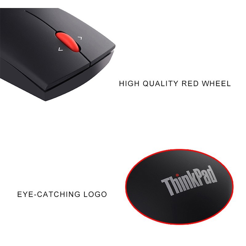 Chuột Không Dây ThinkPad Precision USB Mouse, Black 0B47161