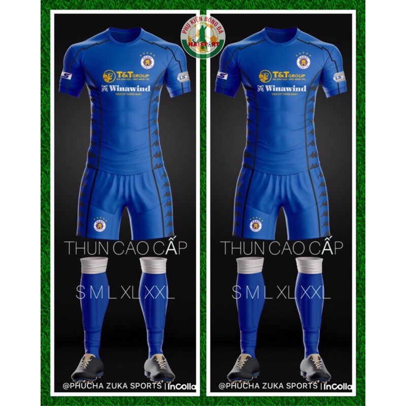 Quần áo bóng đá CLB Hà Nội FC Mùa giải 2021 - Đủ màu