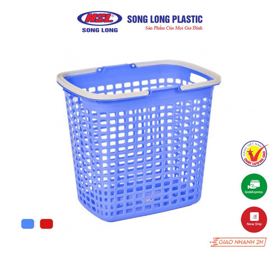 Giỏ xách đựng đồ đa năng Song Long Plastic 2 quai - 2225