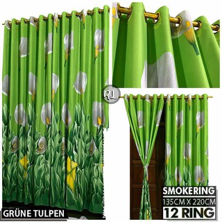 Rèm Cửa Sổ 135x220cm Họa Tiết Độc Đáo