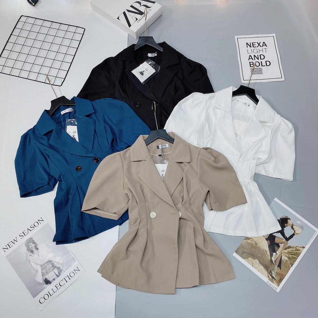 Áo vest chít eo 4 màu xinh (kèm ảnh thật) | BigBuy360 - bigbuy360.vn