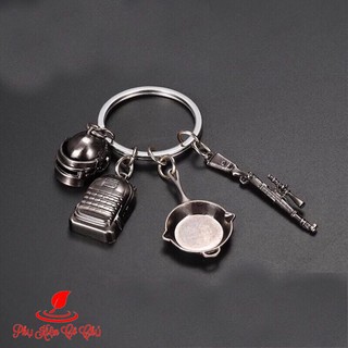 Móc Khóa Game Pubg bộ 4 vật phẩm mini - MS136