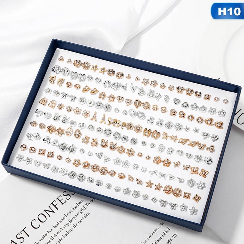 Combo 3 đôi hoa tai đất sét hình  hoa quả trái cây động vật đáng yêu cho bé gái