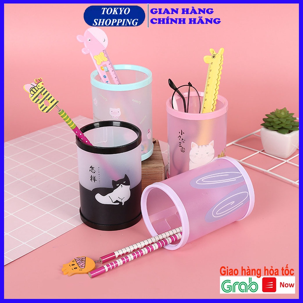 Cốc đựng bút, đồ dùng học tập có thể tháo lắp siêu đẹp