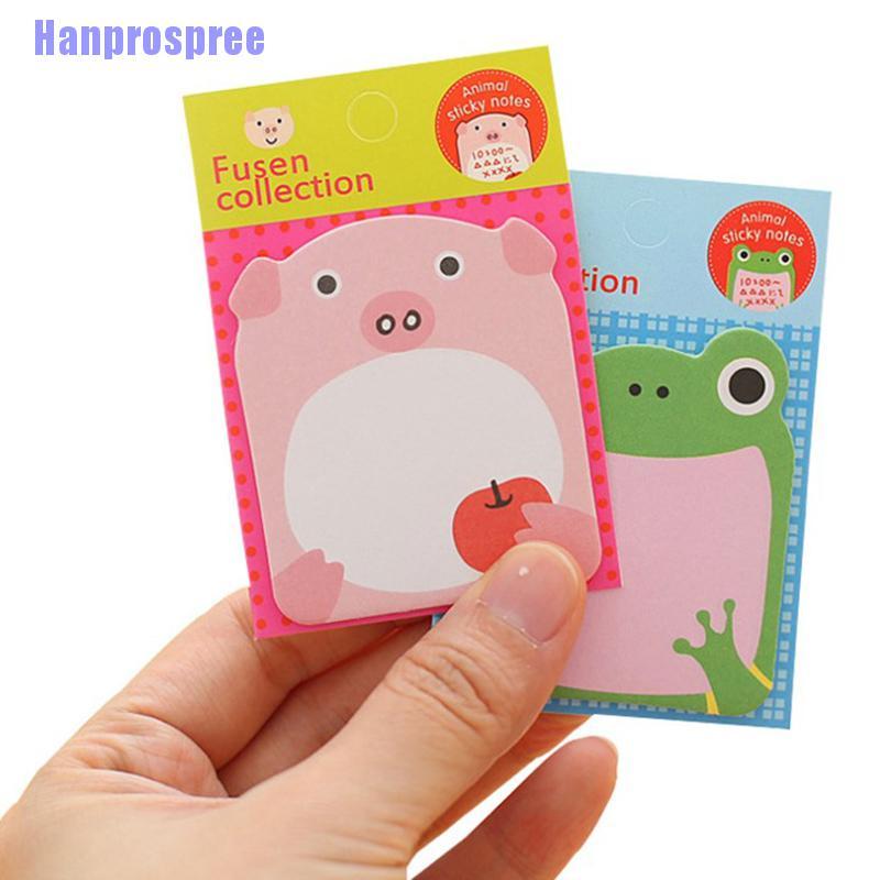 Giấy ghi chú động vật hoạt hình dễ thương