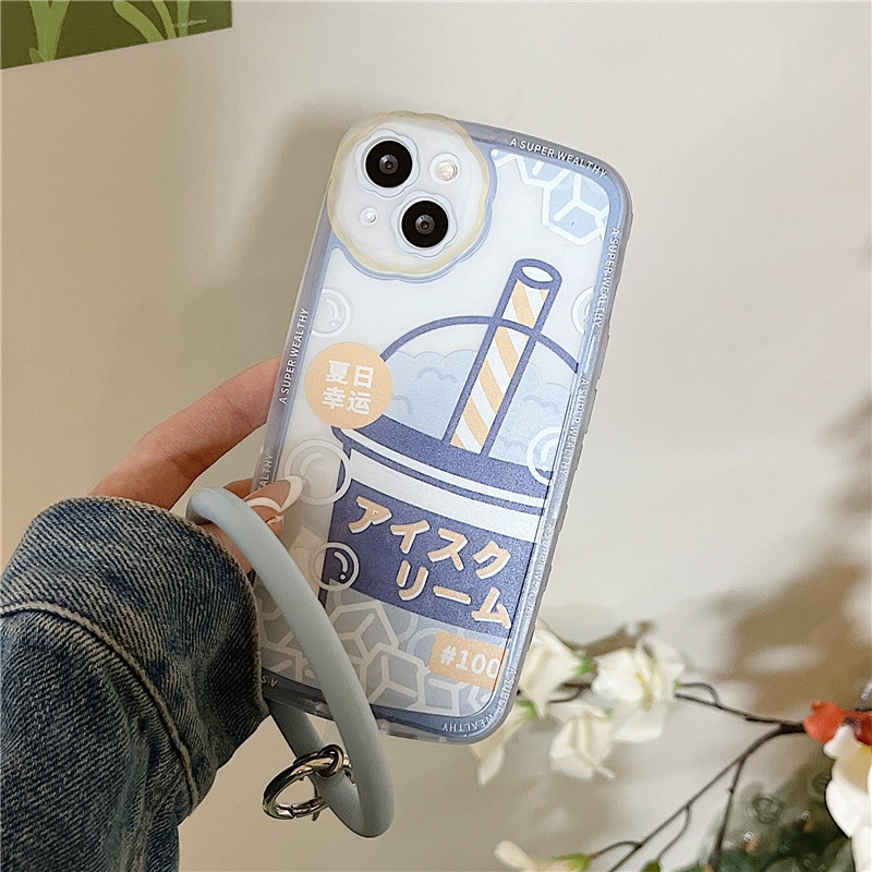 Ốp lưng iphone Ốp Điện Thoại Silicon Gắn Dây Đeo Thời Trang Cho iPhone12 14pro XR 78p/X/XR/ Promax/Mini Dinuo case