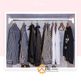 ⚡️𝐇𝐚̀𝐧𝐠 𝐗𝐮𝐚̂́𝐭 𝐊𝐡𝐚̂̉𝐮⚡️ Thanh Treo Rèm ⚡️ Inox 304, đường kính 32mm - Không cần khoan bắt vít - Chịu tải trọng lớn 40Kg