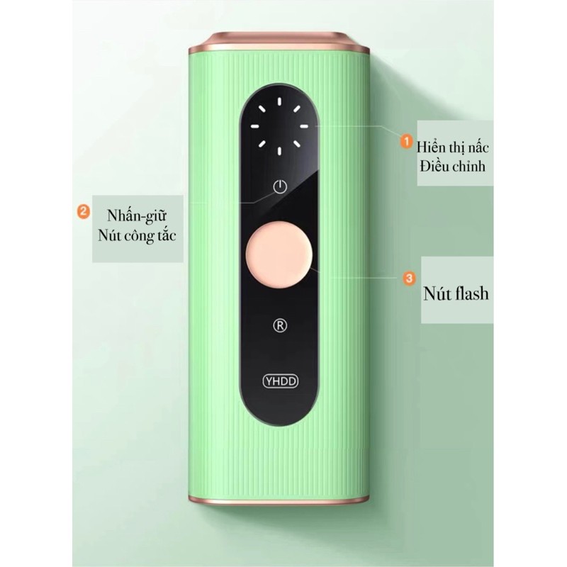 Máy triệt lông YHDD Nhật Bản- triệt lông tại nhà, an toàn cho da | BigBuy360 - bigbuy360.vn