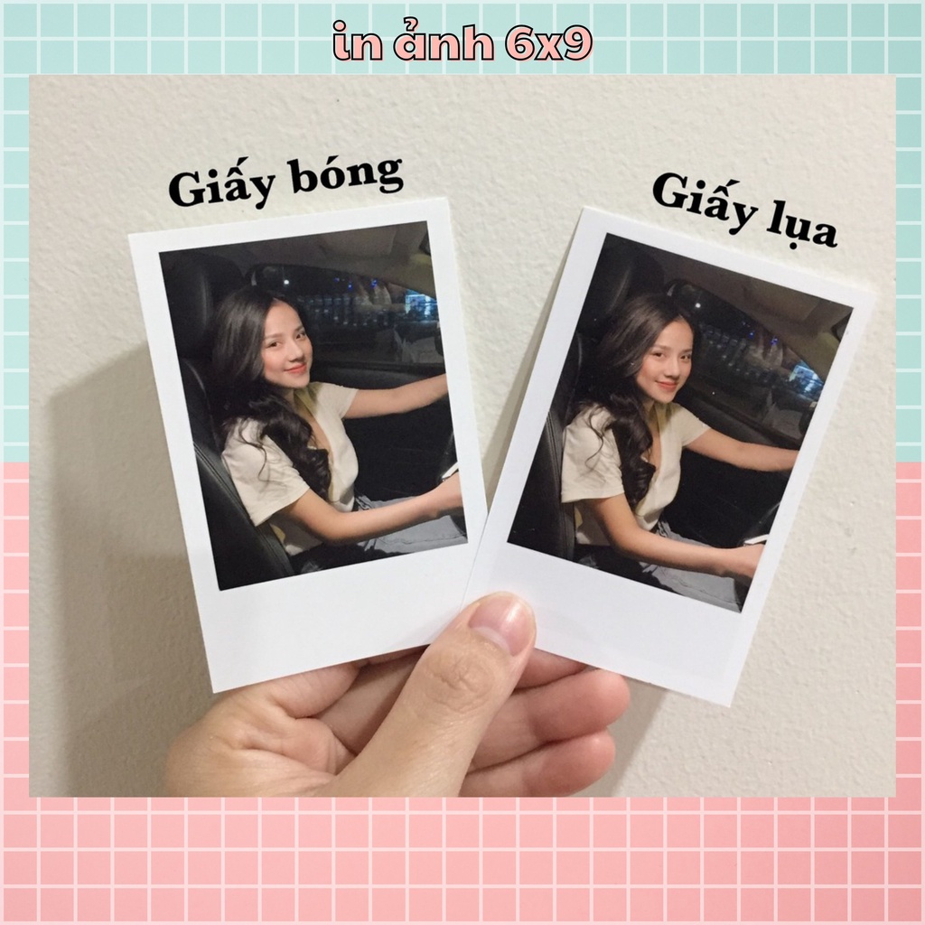 Rửa in ảnh 6x9 cm, lấy ngay, ảnh thật