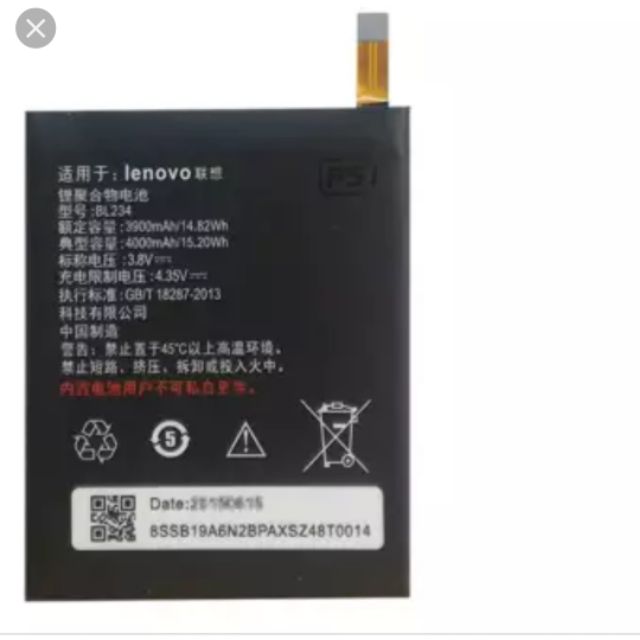 Pin lenovo A5000 BL 234
