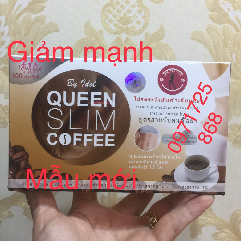 Cà Phê Queen Slim coffee - Chuẩn  Mạnh 100% - chính hãng