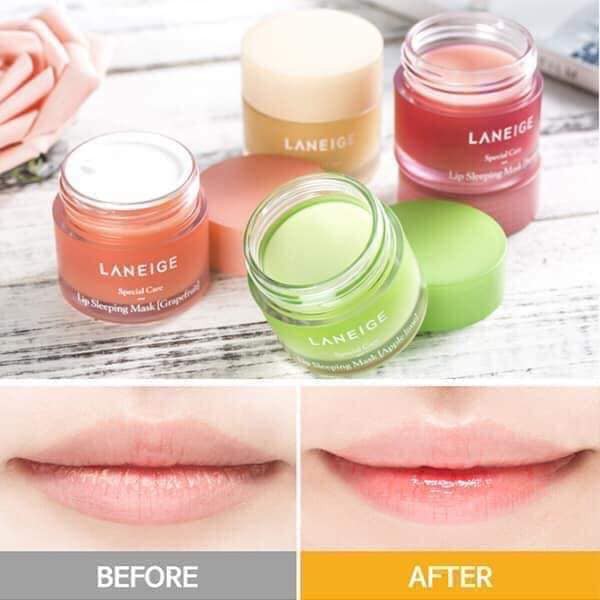 [HOT] Mặt Nạ Ngủ Môi Laneige 4 Vị  Hủ 8gr  Hàng Chuẩn Công Ty