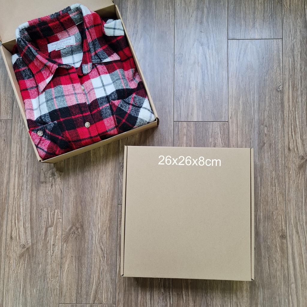 Hộp carton nắp gài đựng quà /