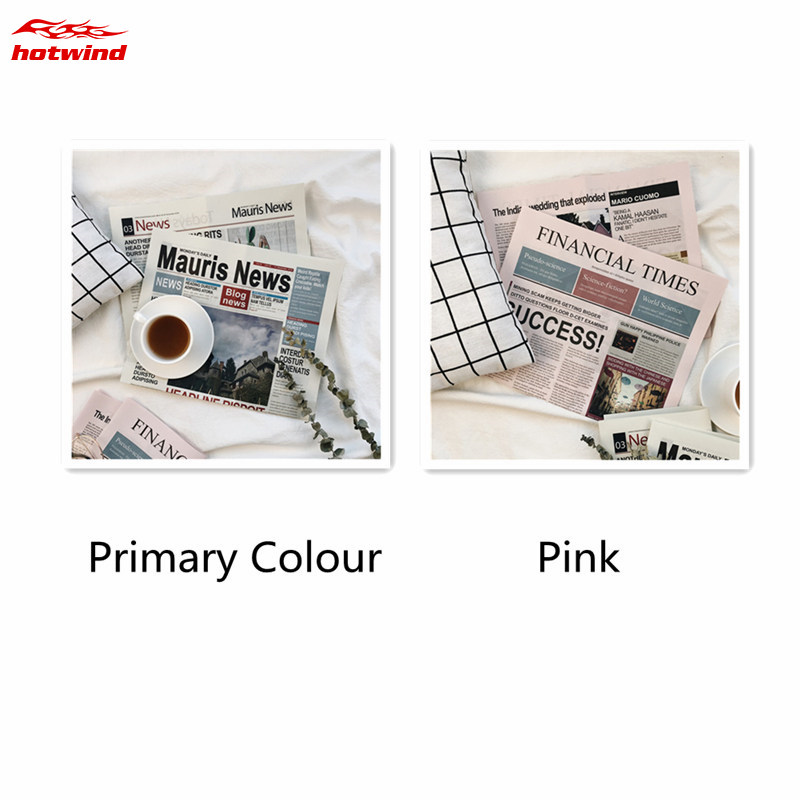 HW 2 Giấy Báo Làm Nền Chụp Ảnh Phong Cách Vintage