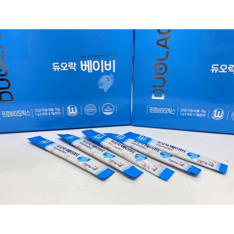 Doulac baby xanh dương Set 70 gói